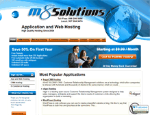Tablet Screenshot of m8solutions.com
